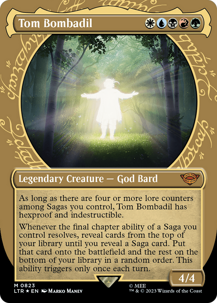 Tom Bombadil (Showcase) (Surge Foil) [The Lord of the Rings: Tales of Middle-Earth] | Mindsight Gaming