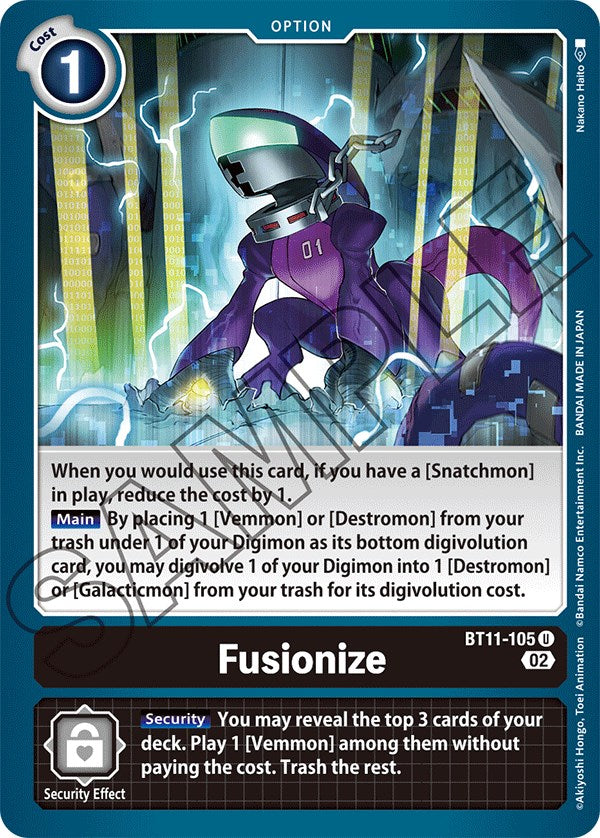 Fusionize [BT11-105] [Dimensional Phase] | Mindsight Gaming