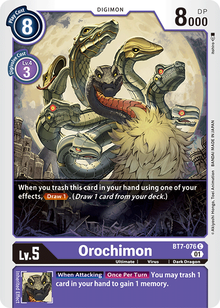 Orochimon [BT7-076] [Next Adventure] | Mindsight Gaming