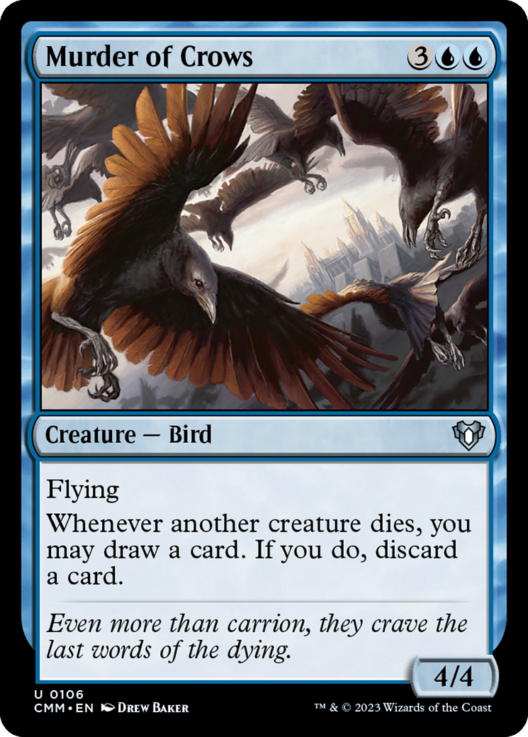 Murder of Crows [Commander Masters] | Mindsight Gaming