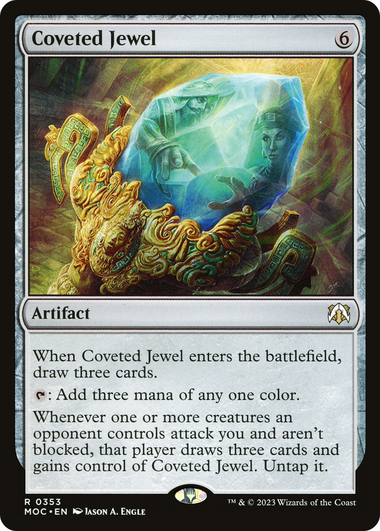 Coveted Jewel (Ripple Foil) [Modern Horizons 3 Commander] | Mindsight Gaming