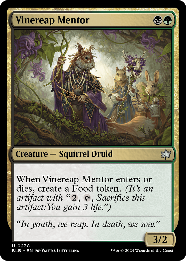 Vinereap Mentor [Bloomburrow] | Mindsight Gaming