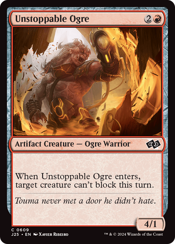 Unstoppable Ogre [Foundations Jumpstart] | Mindsight Gaming