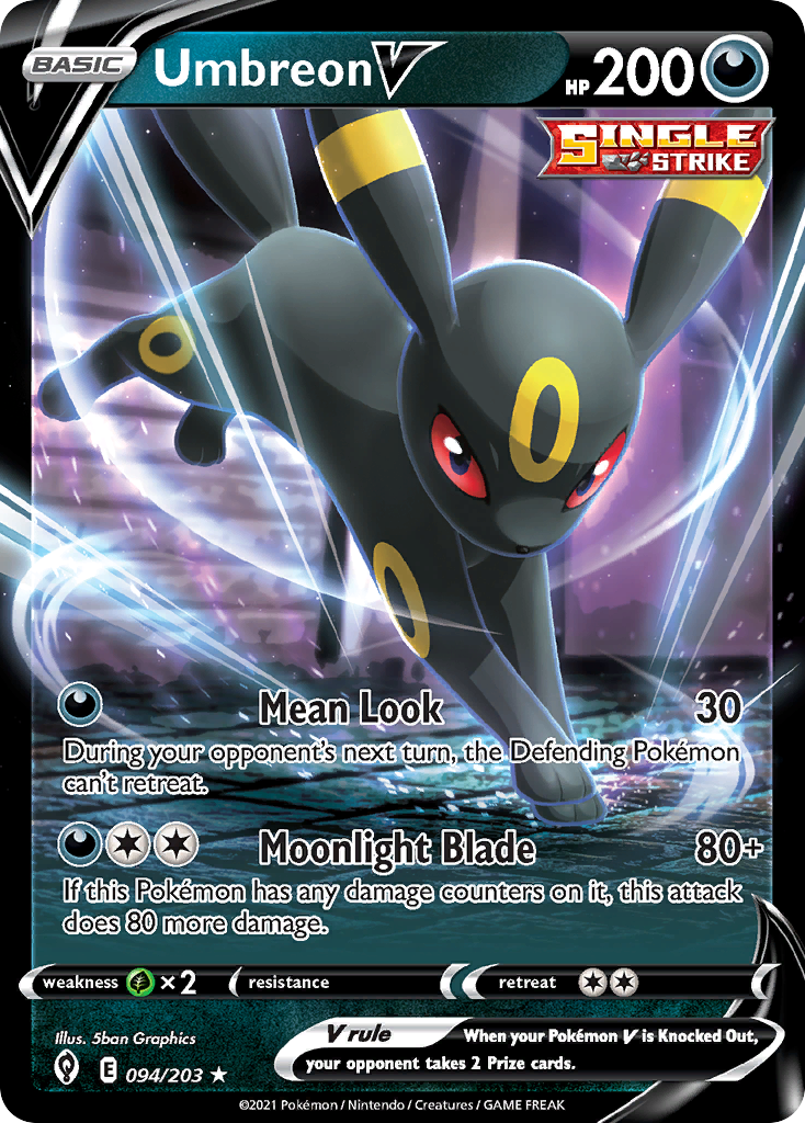 Umbreon V (094/203) (Intro Deck) [Sword & Shield: Evolving Skies] | Mindsight Gaming