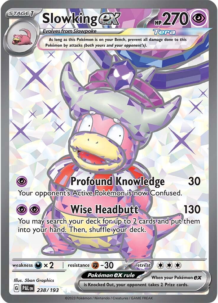 Slowking ex (238/193) [Scarlet & Violet: Paldea Evolved] | Mindsight Gaming