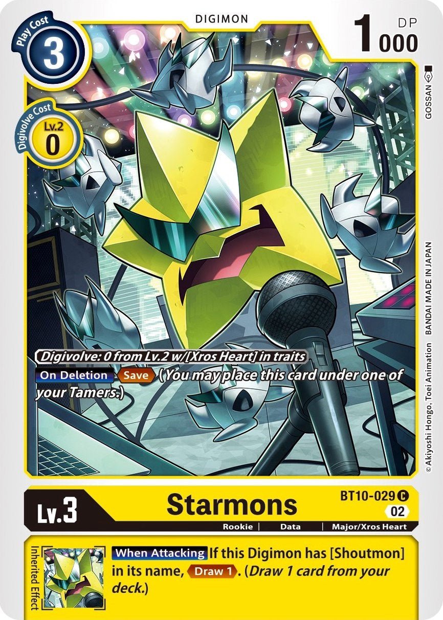 Starmons [BT10-029] [Xros Encounter] | Mindsight Gaming