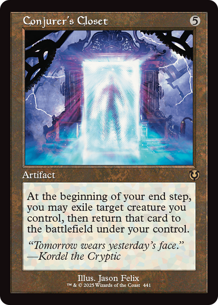 Conjurer's Closet (Retro Frame) [Innistrad Remastered] | Mindsight Gaming