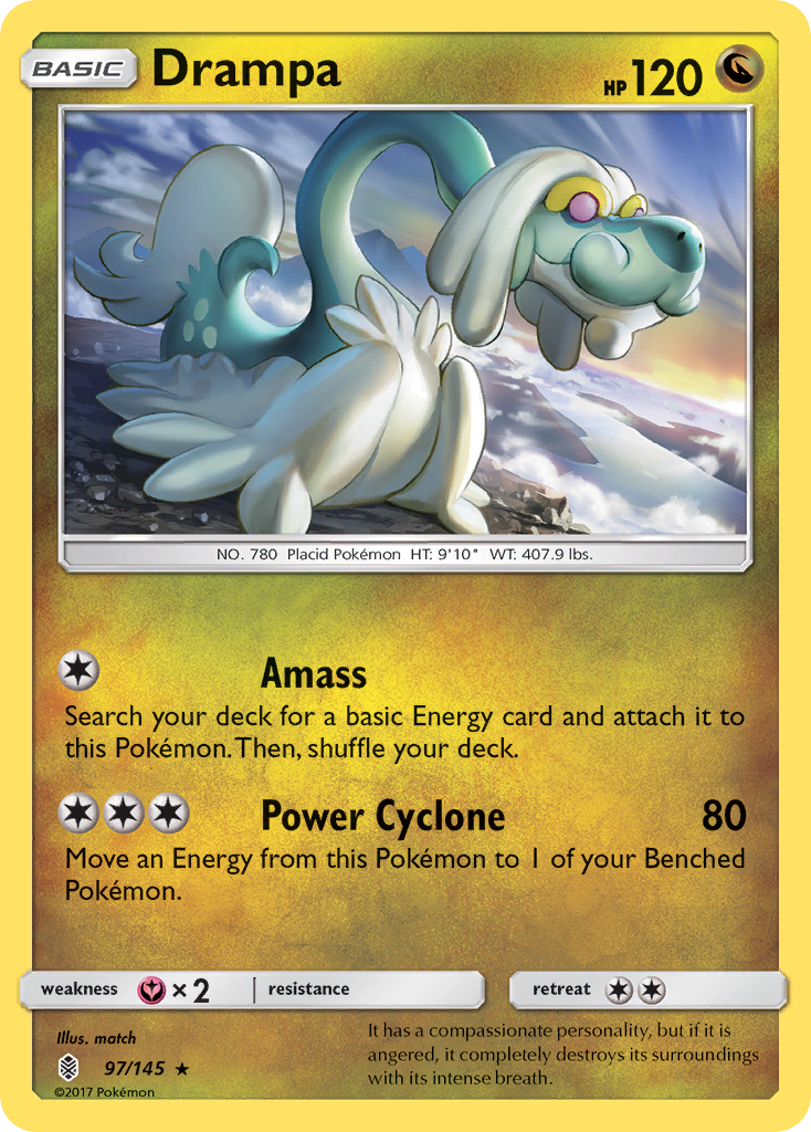 Drampa (97/145) [Sun & Moon: Guardians Rising] | Mindsight Gaming