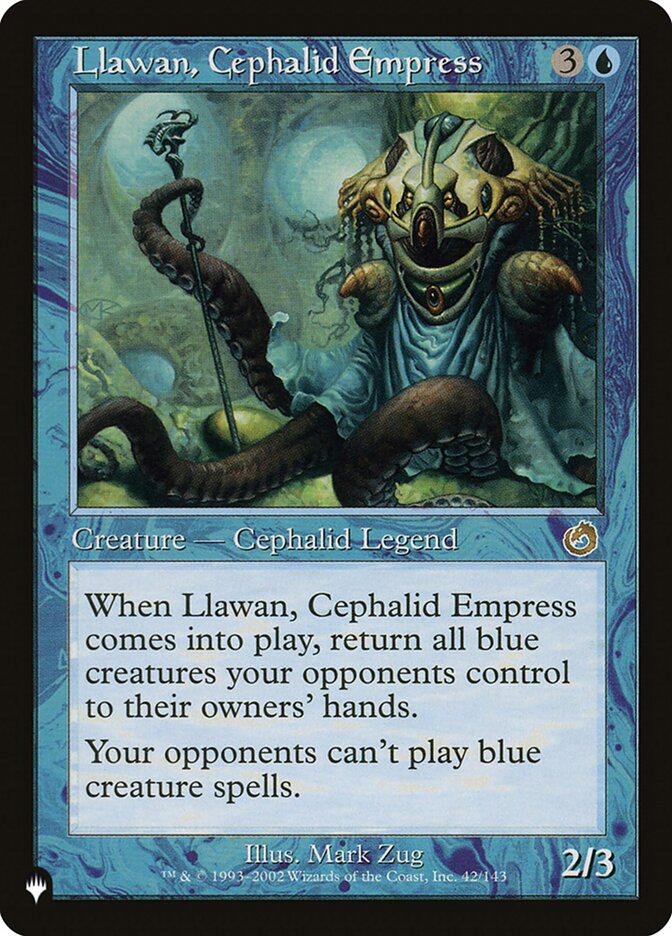 Llawan, Cephalid Empress [The List] | Mindsight Gaming