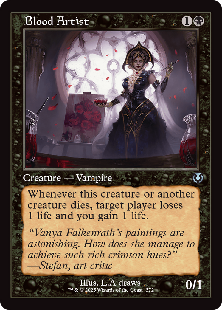 Blood Artist (Retro Frame) [Innistrad Remastered] | Mindsight Gaming