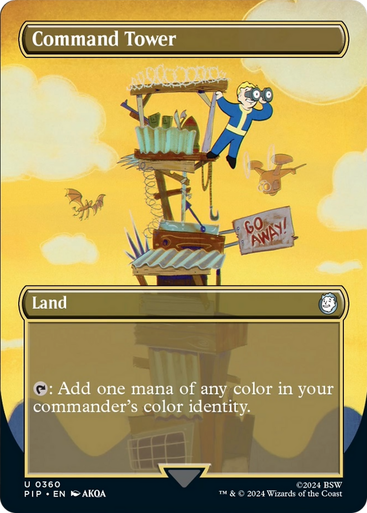 Command Tower (Borderless) [Fallout] | Mindsight Gaming