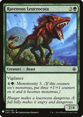 Ravenous Leucrocota [Mystery Booster] | Mindsight Gaming