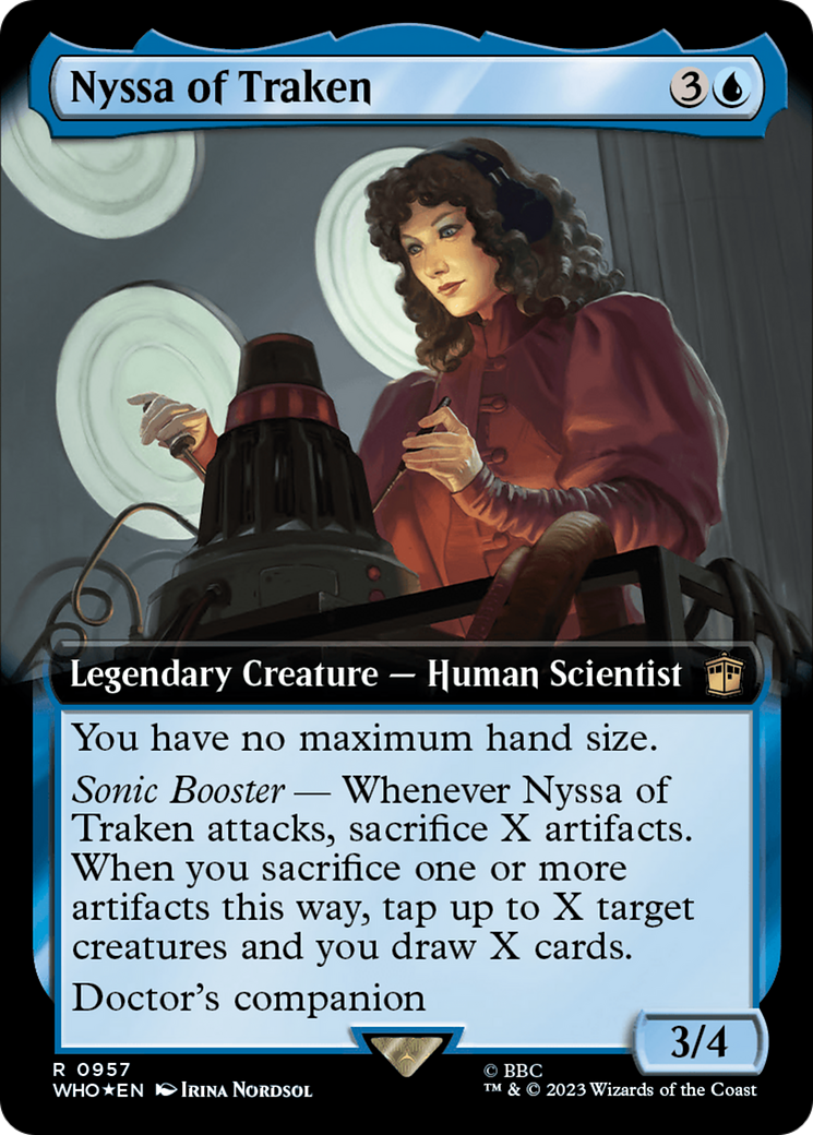 Nyssa of Traken (Extended Art) (Surge Foil) [Doctor Who] | Mindsight Gaming