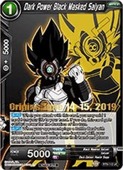 Dark Power Black Masked Saiyan (Origins 2019) (BT5-112_PR) [Tournament Promotion Cards] | Mindsight Gaming