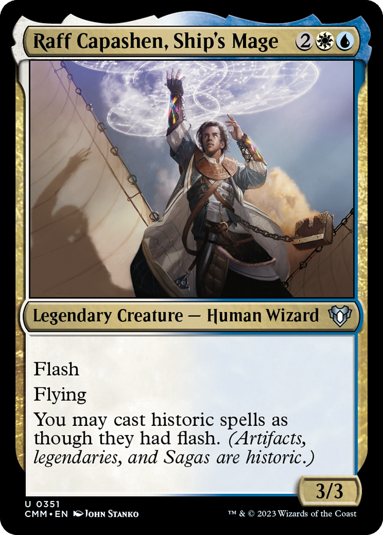 Raff Capashen, Ship's Mage [Commander Masters] | Mindsight Gaming