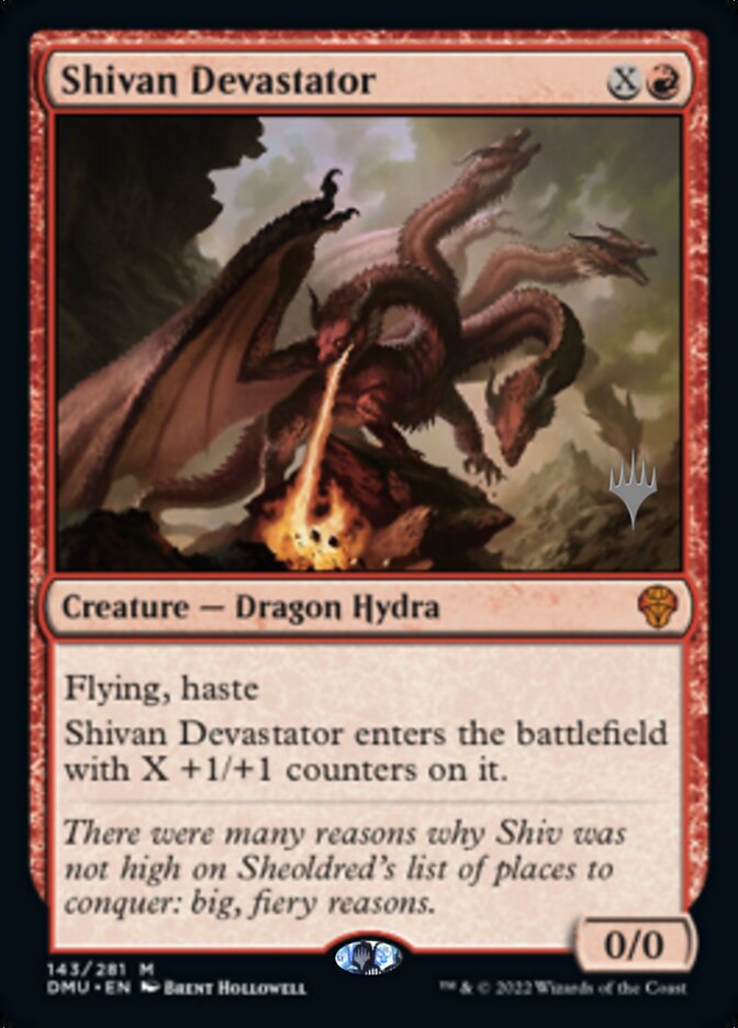 Shivan Devastator (Promo Pack) [Dominaria United Promos] | Mindsight Gaming