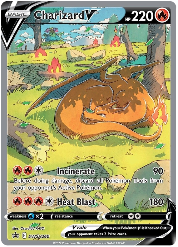 Charizard V (SWSH260) [Sword & Shield: Black Star Promos] | Mindsight Gaming