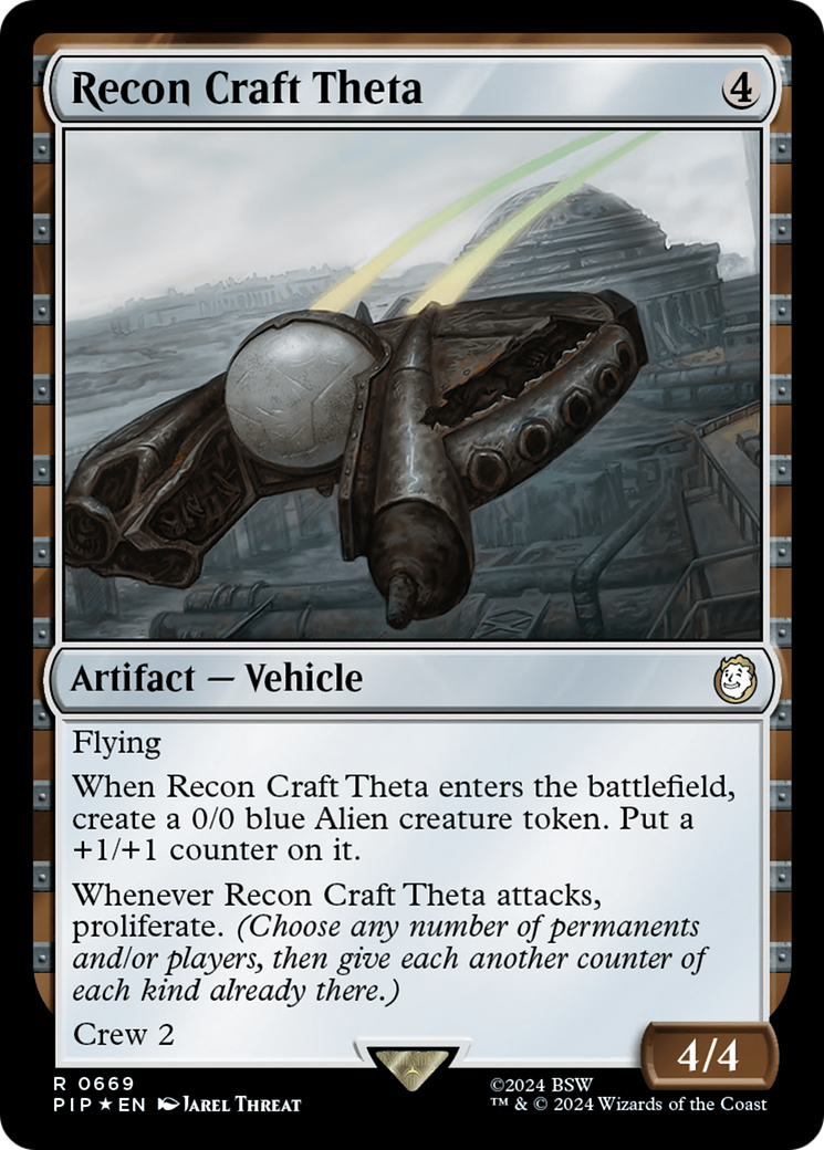 Recon Craft Theta (Surge Foil) [Fallout] | Mindsight Gaming