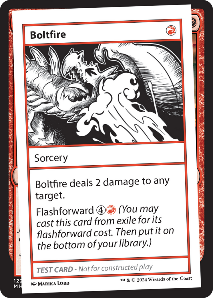 Boltfire [Mystery Booster 2 Playtest Cards] | Mindsight Gaming