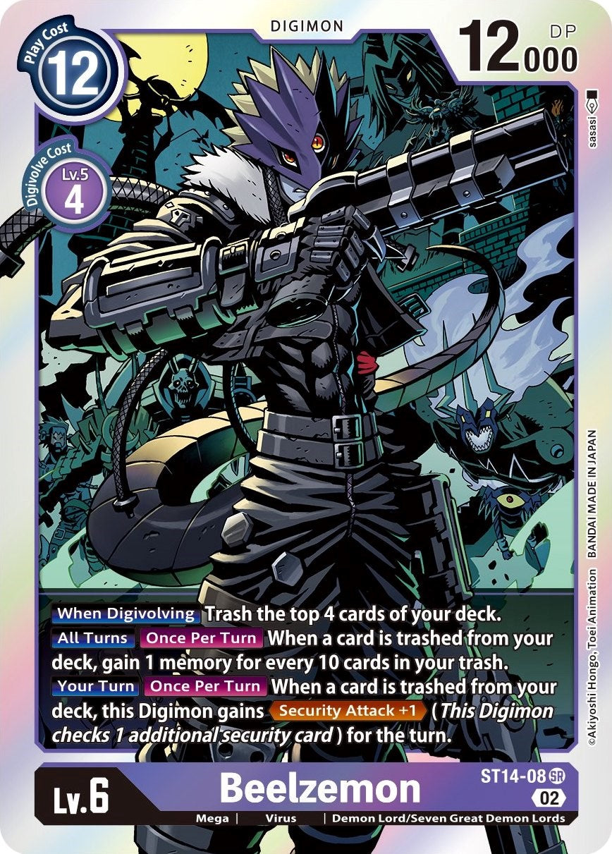 Beelzemon [ST14-08] [Starter Deck: Beelzemon Advanced Deck Set] | Mindsight Gaming