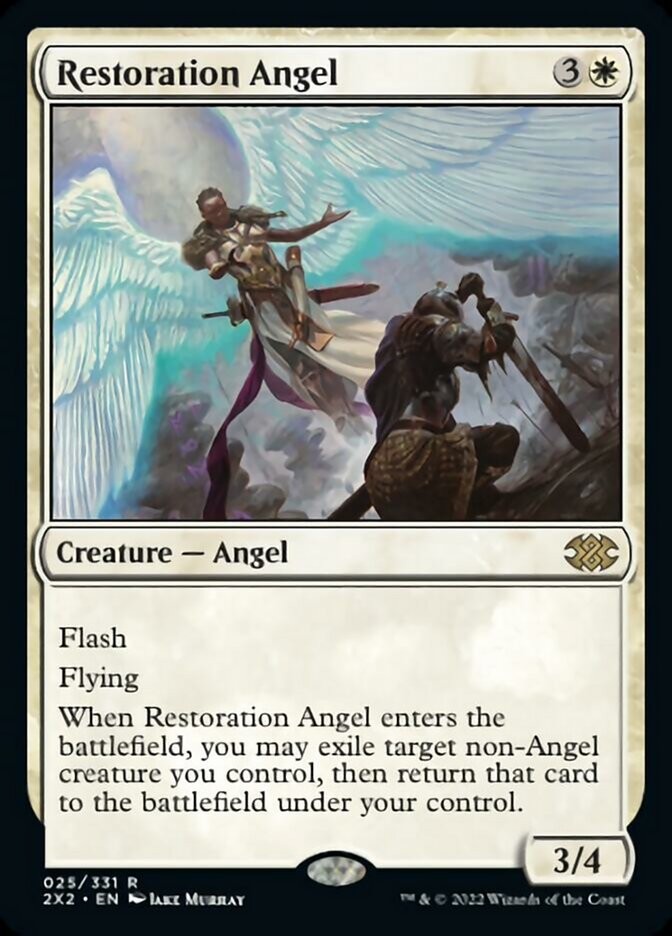 Restoration Angel [Double Masters 2022] | Mindsight Gaming