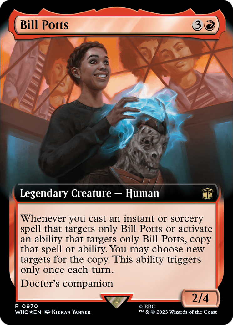 Bill Potts (Extended Art) (Surge Foil) [Doctor Who] | Mindsight Gaming