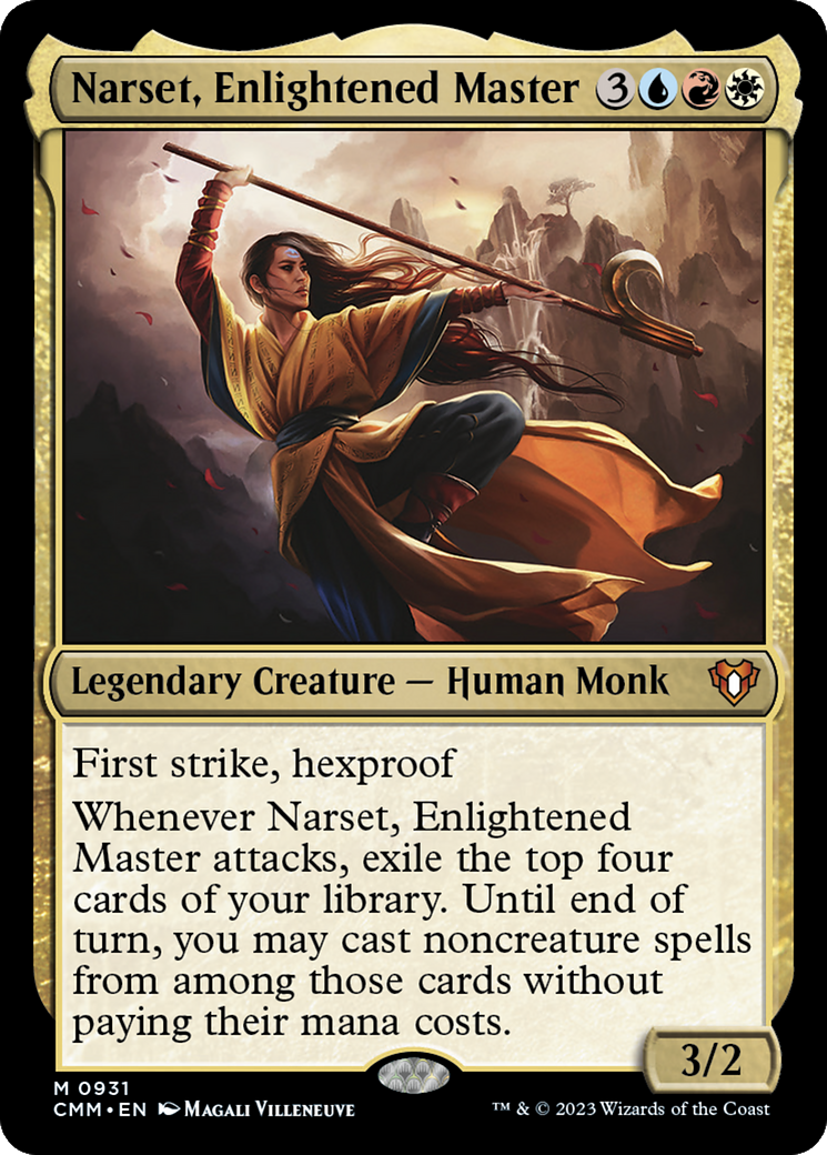 Narset, Enlightened Master [Commander Masters] | Mindsight Gaming