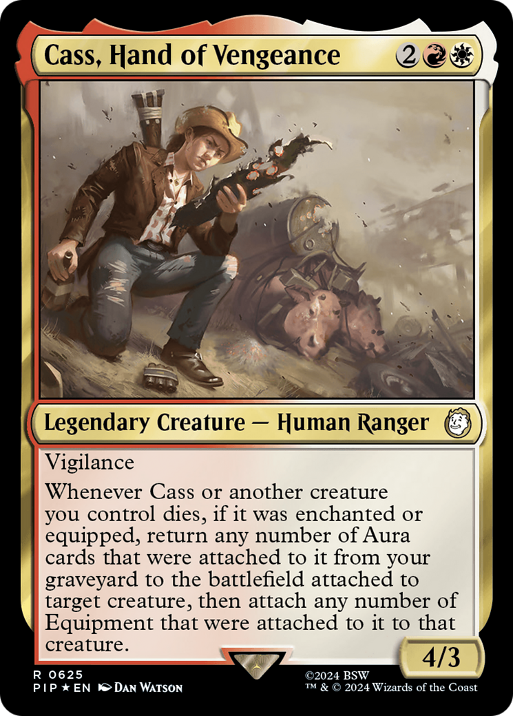 Cass, Hand of Vengeance (Surge Foil) [Fallout] | Mindsight Gaming