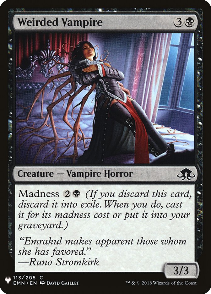 Weirded Vampire [Mystery Booster] | Mindsight Gaming