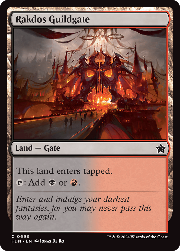 Rakdos Guildgate [Foundations] | Mindsight Gaming