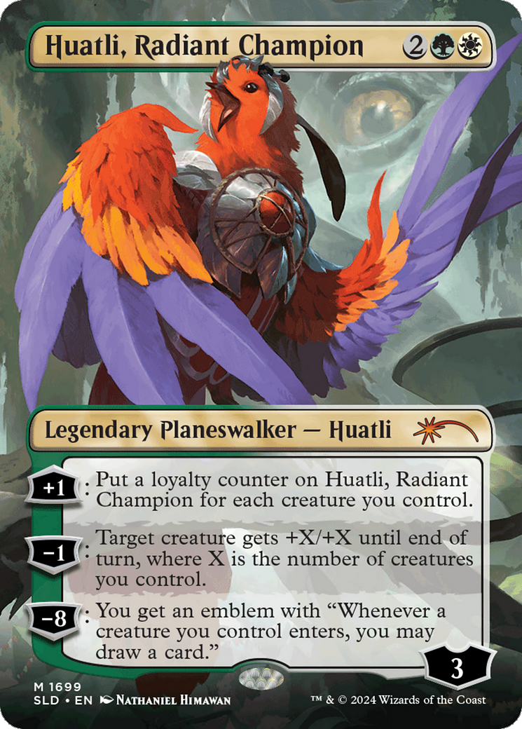 Huatli, Radiant Champion (Rainbow Foil) [Secret Lair Drop Series] | Mindsight Gaming