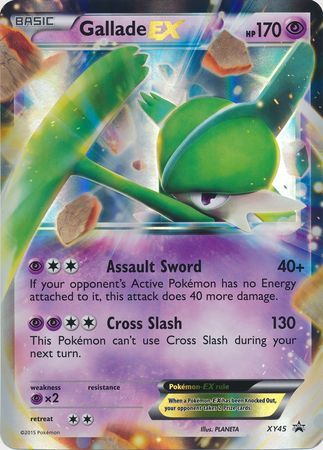 Gallade EX (XY45) (Jumbo Card) [XY: Black Star Promos] | Mindsight Gaming