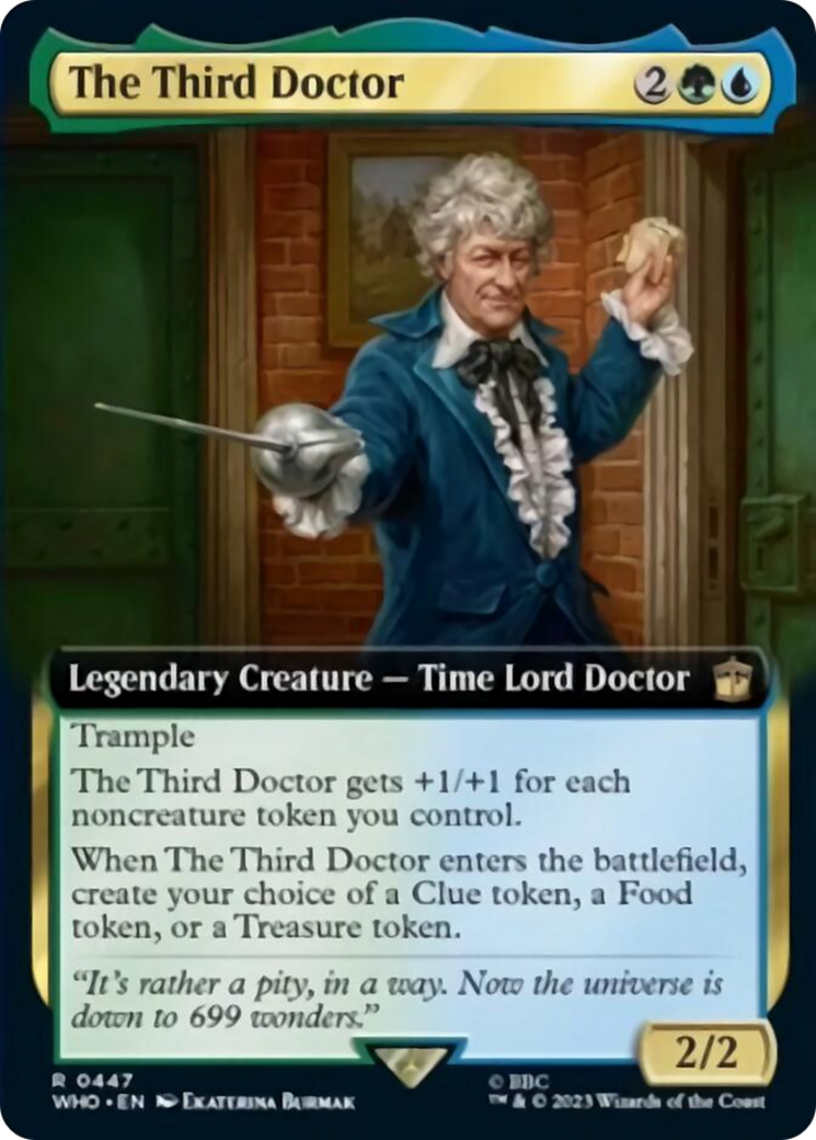 The Third Doctor (Extended Art) [Doctor Who] | Mindsight Gaming