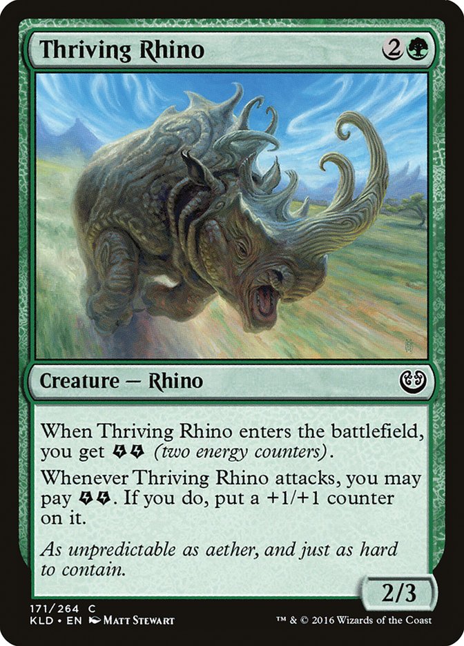 Thriving Rhino [Kaladesh] | Mindsight Gaming