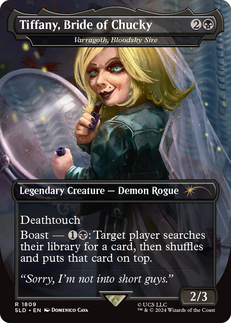 Tiffany, Bride of Chucky - Varragoth, Bloodsky Sire [Secret Lair Drop Series] | Mindsight Gaming