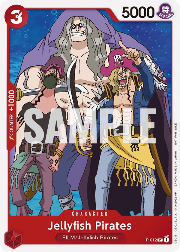 Jellyfish Pirates (One Piece Film Red) [One Piece Promotion Cards] | Mindsight Gaming