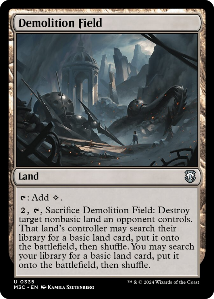 Demolition Field [Modern Horizons 3 Commander] | Mindsight Gaming