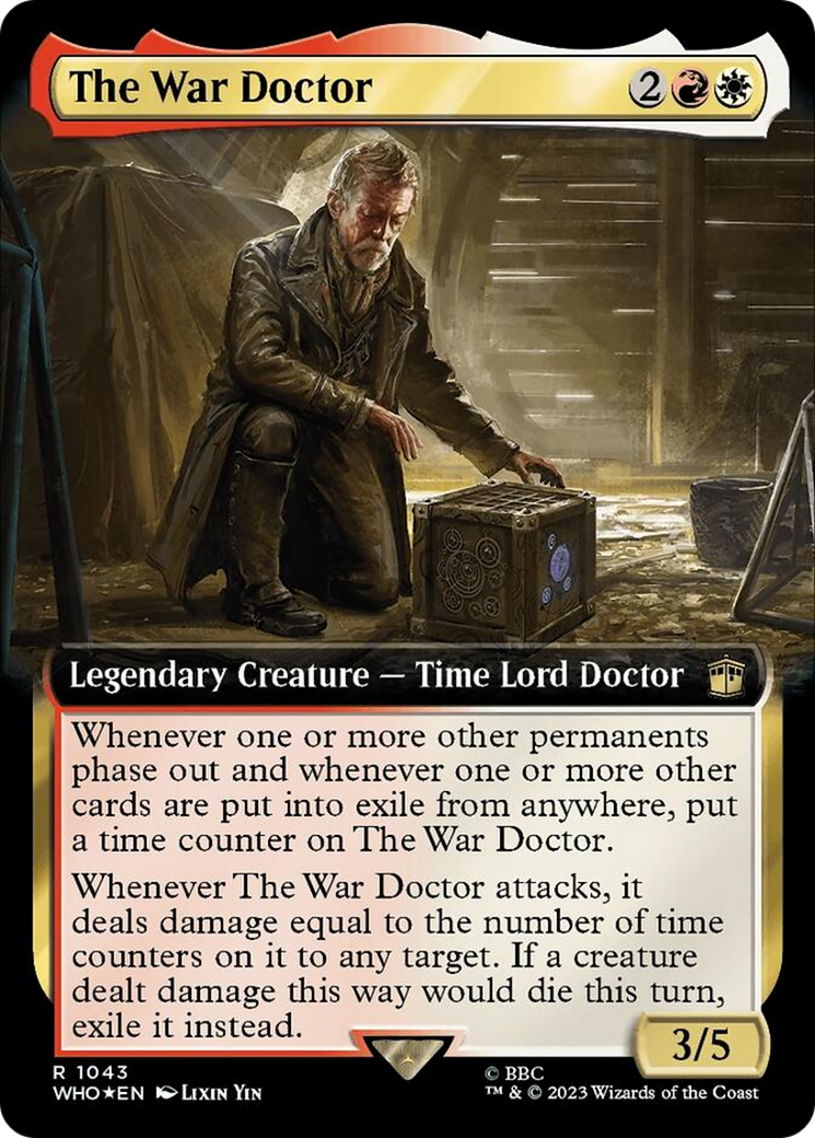 The War Doctor (Extended Art) (Surge Foil) [Doctor Who] | Mindsight Gaming