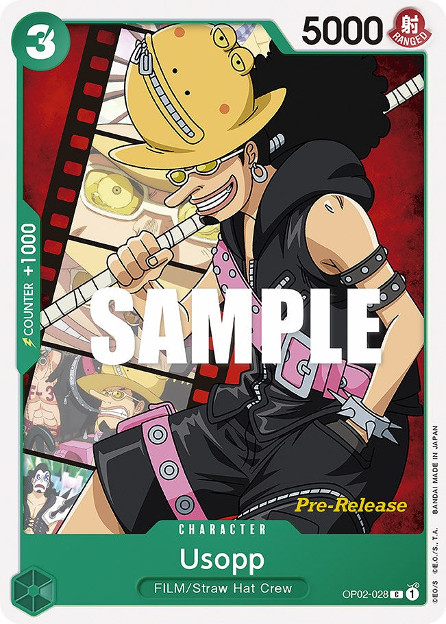 Usopp [Paramount War Pre-Release Cards] | Mindsight Gaming