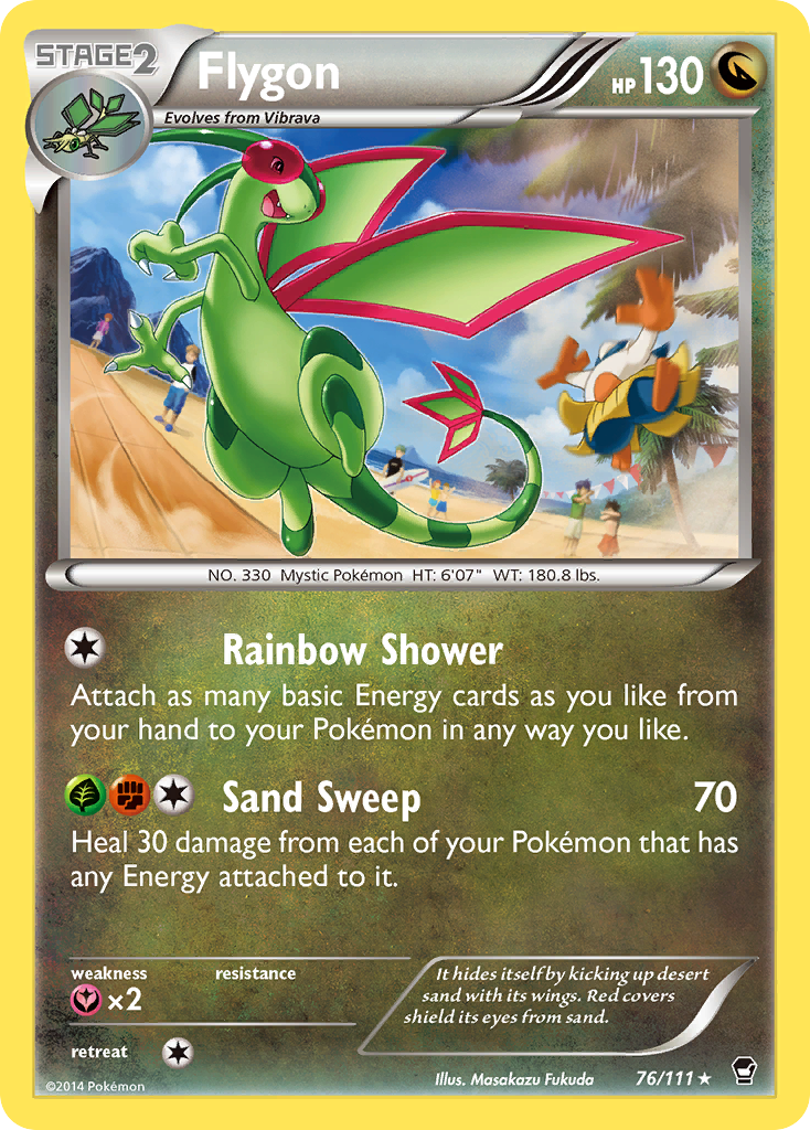 Flygon (76/111) [XY: Furious Fists] | Mindsight Gaming