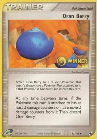 Oran Berry (85/109) (Winner) [EX: Ruby & Sapphire] | Mindsight Gaming