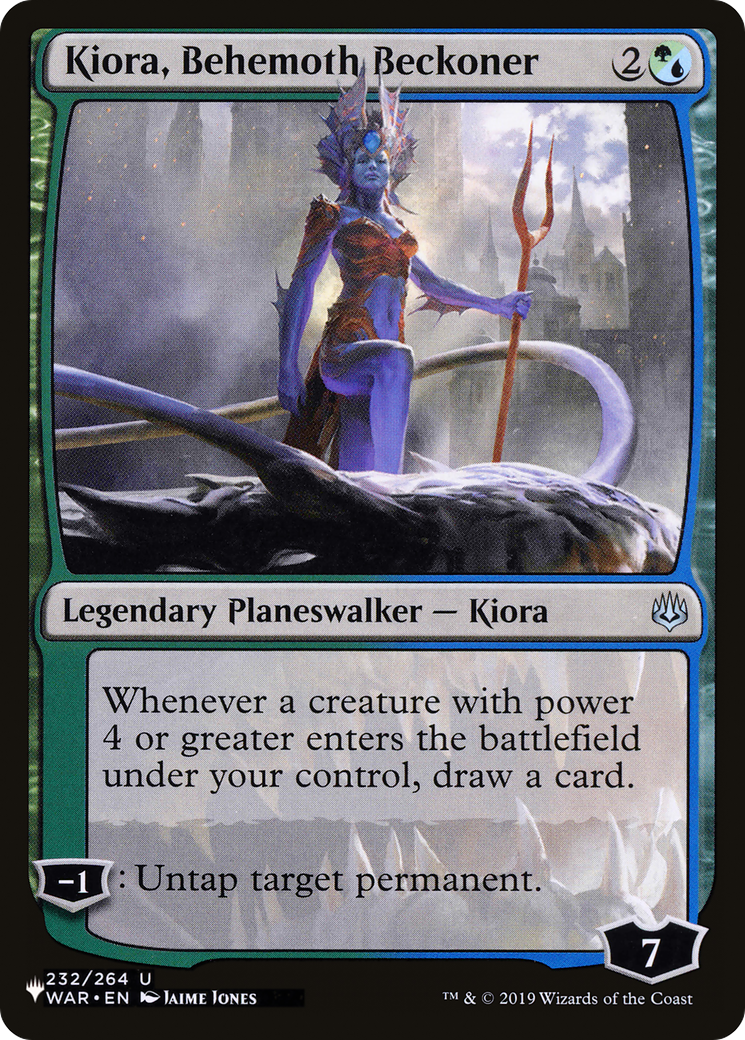 Kiora, Behemoth Beckoner [The List Reprints] | Mindsight Gaming