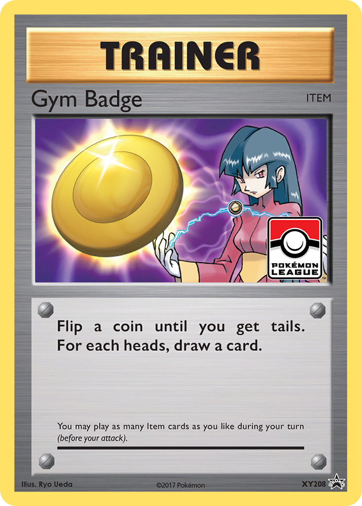 Gym Badge (XY208) (Sabrina) [XY: Black Star Promos] | Mindsight Gaming