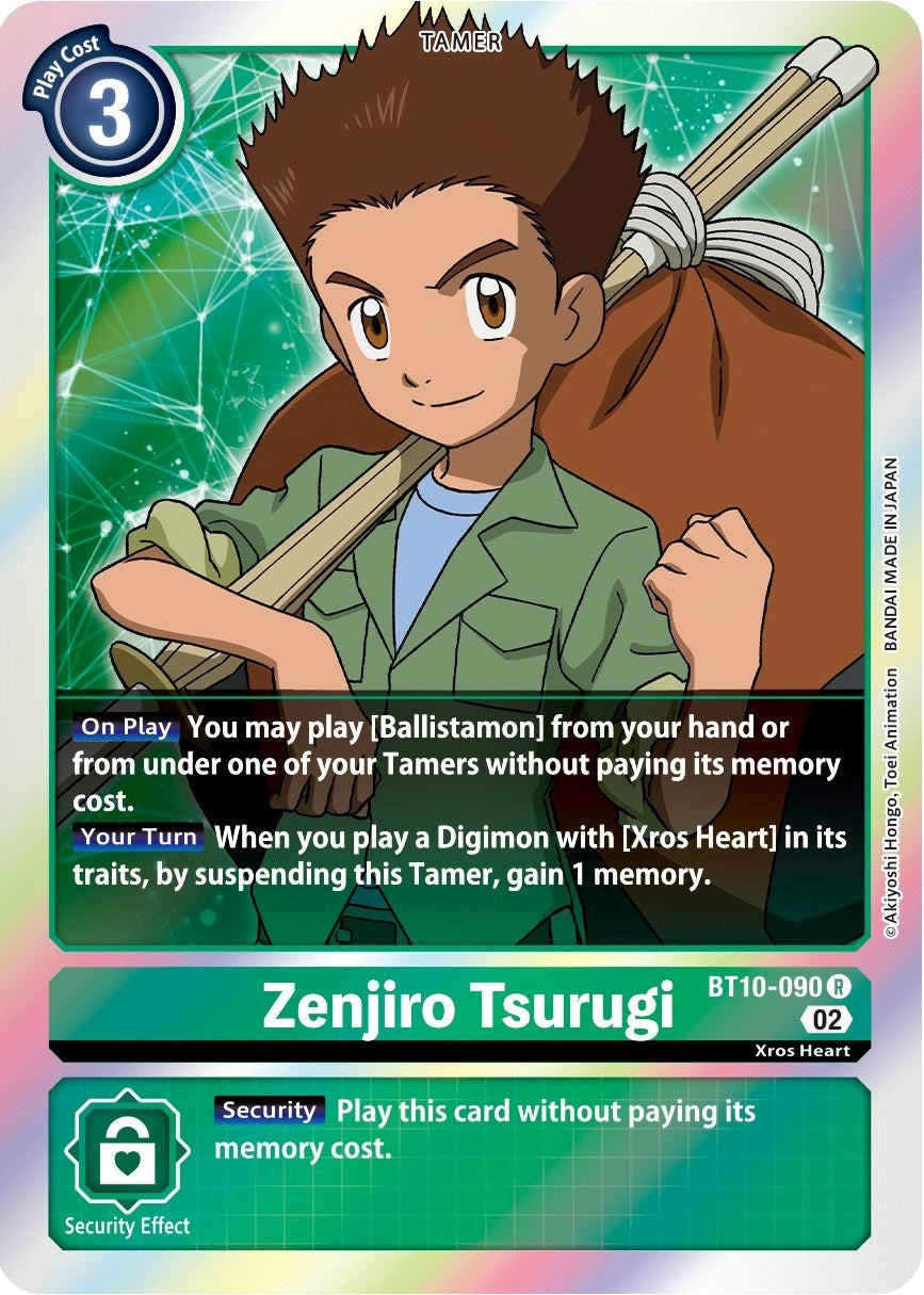 Zenjiro Tsurugi [BT10-090] [Xros Encounter] | Mindsight Gaming