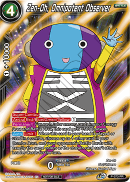 Zen-Oh, Omnipotent Observer (Unison Warrior Series Boost Tournament Pack Vol. 7) (P-373) [Tournament Promotion Cards] | Mindsight Gaming