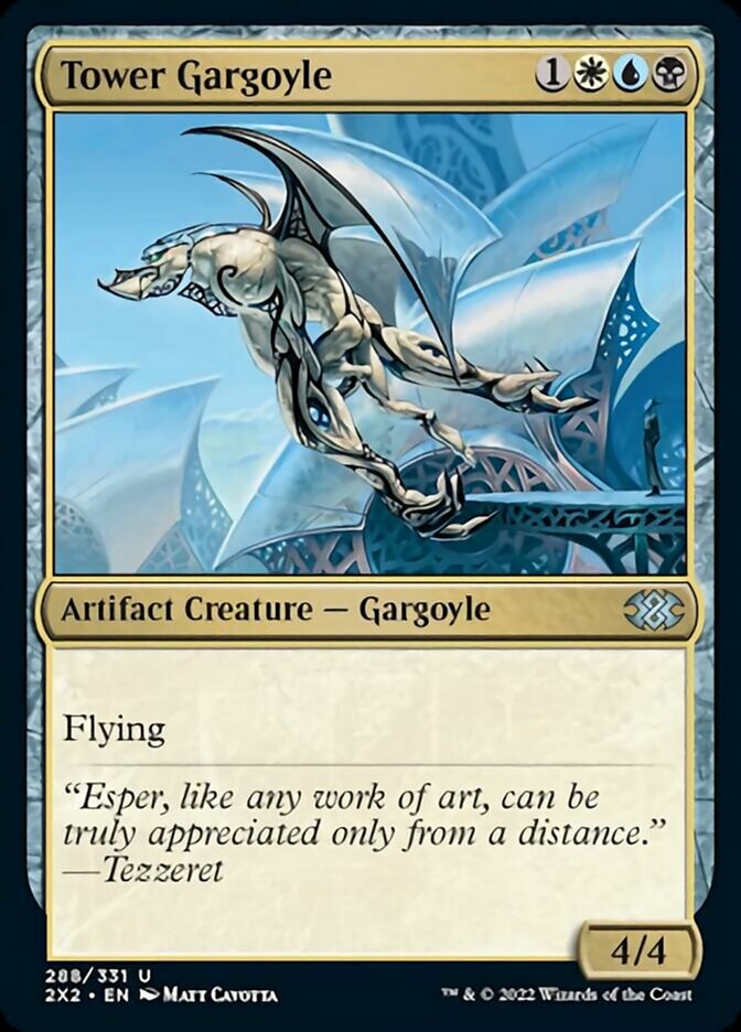 Tower Gargoyle [Double Masters 2022] | Mindsight Gaming