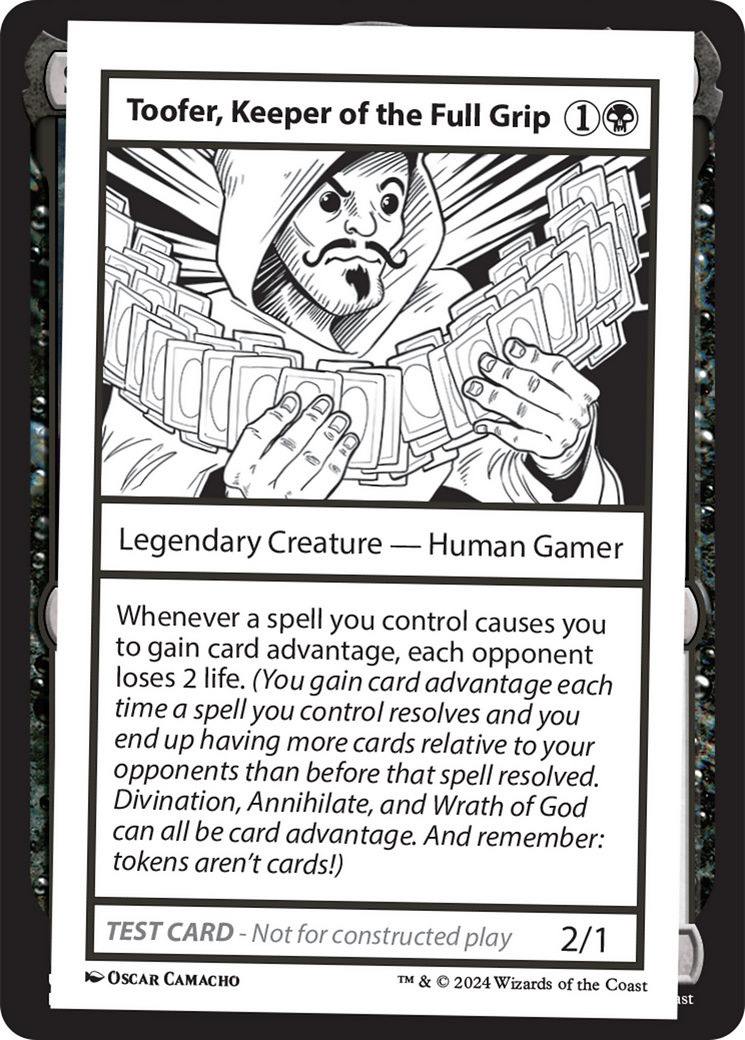 Toofer, Keeper of the Full Grip [Mystery Booster 2 Playtest Cards] | Mindsight Gaming