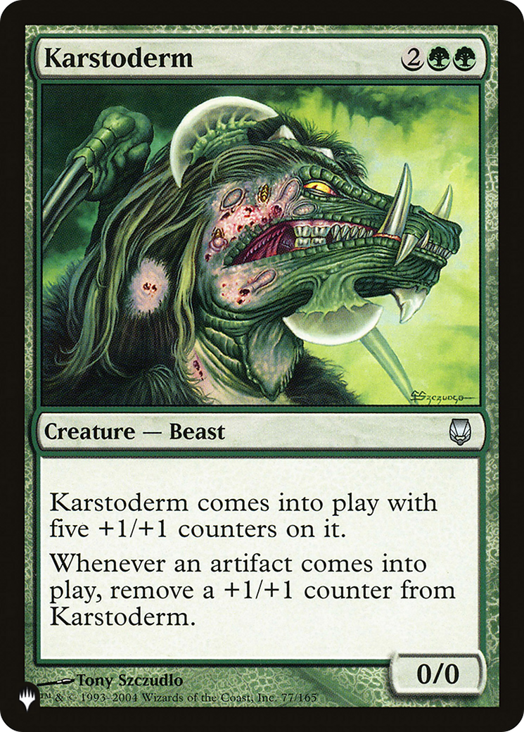 Karstoderm [The List Reprints] | Mindsight Gaming