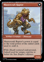 Saheeli's Lattice // Mastercraft Raptor [The Lost Caverns of Ixalan] | Mindsight Gaming