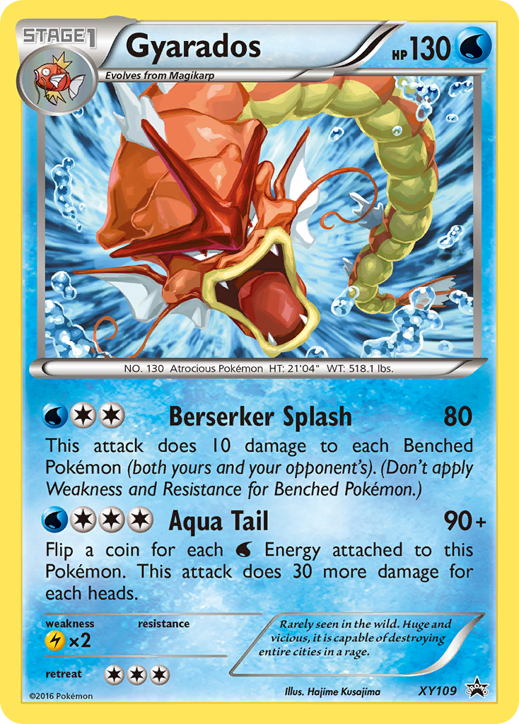 Gyarados (XY109) [XY: Black Star Promos] | Mindsight Gaming